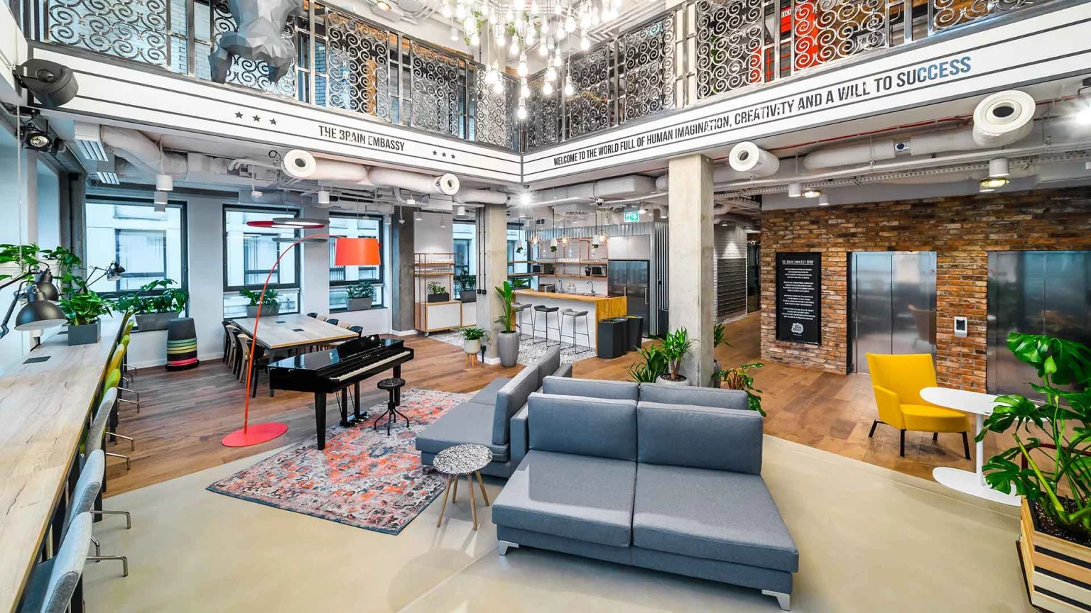 Brain Embassy Konstruktorska — Przestrzen Coworkingowa w Warszawa