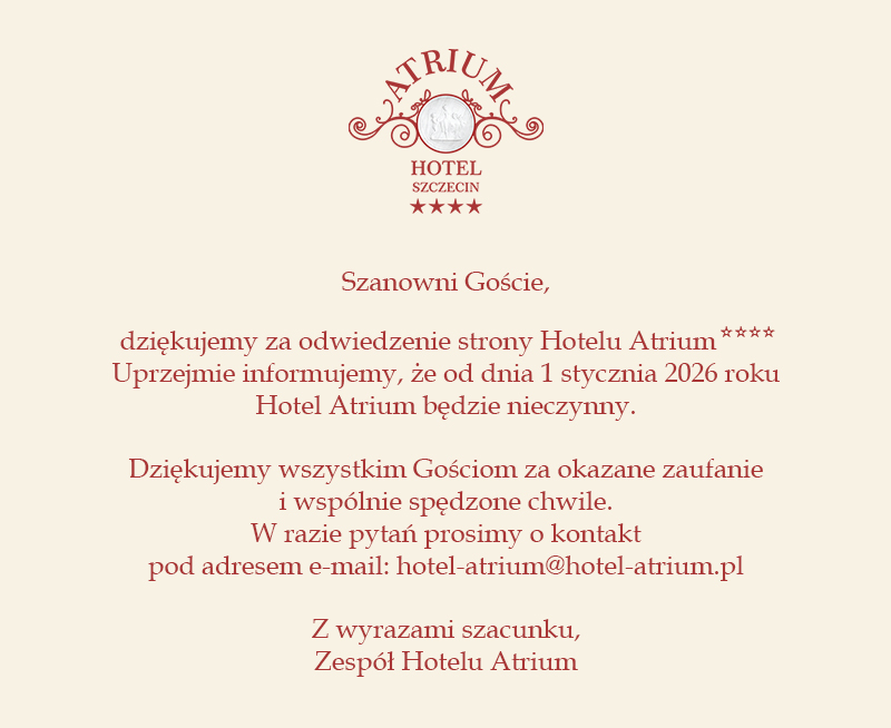 Hotel Atrium Szczecin — Hotel Konferencyjny w Szczecin