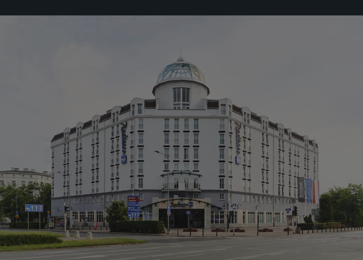 Radisson Blu Sobieski Hotel Warsaw — Hotel Konferencyjny w Warszawa